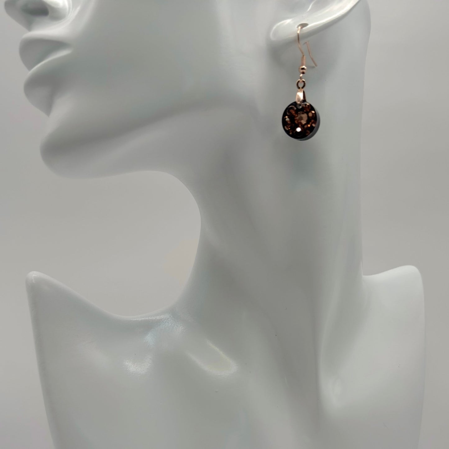 Round bling earrings - Primacora