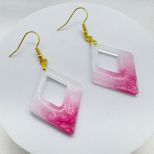 Diamond ombré earrings - Primacora
