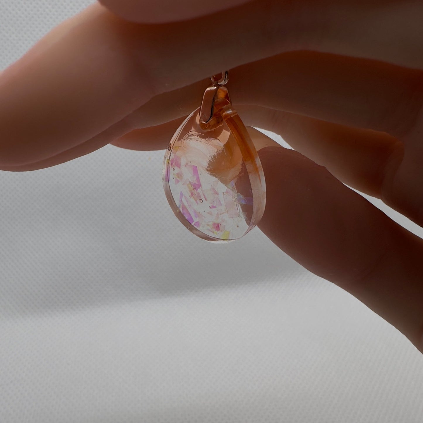 Glitter colorful dangle earrings - Primacora