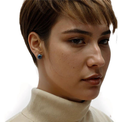 Iridescent green and blue studs - Primacora