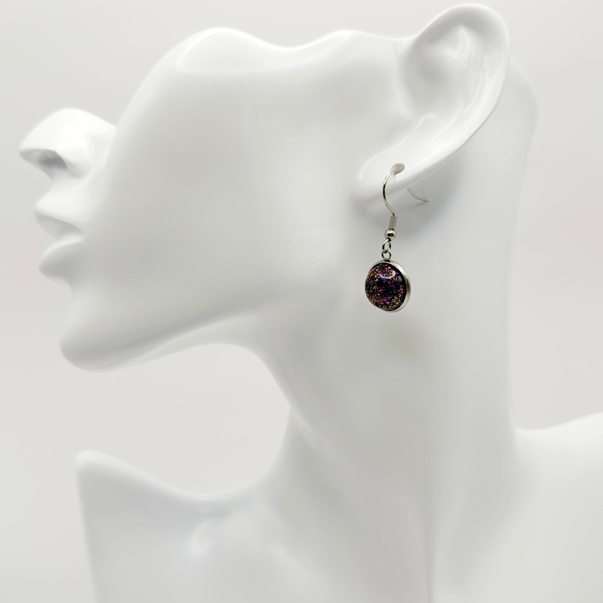 Iridescent half sphere dangles - Primacora