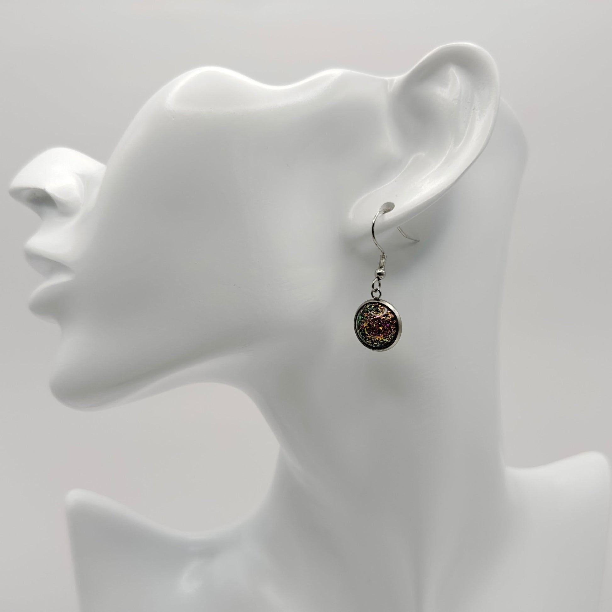 Iridescent half sphere dangles - Primacora