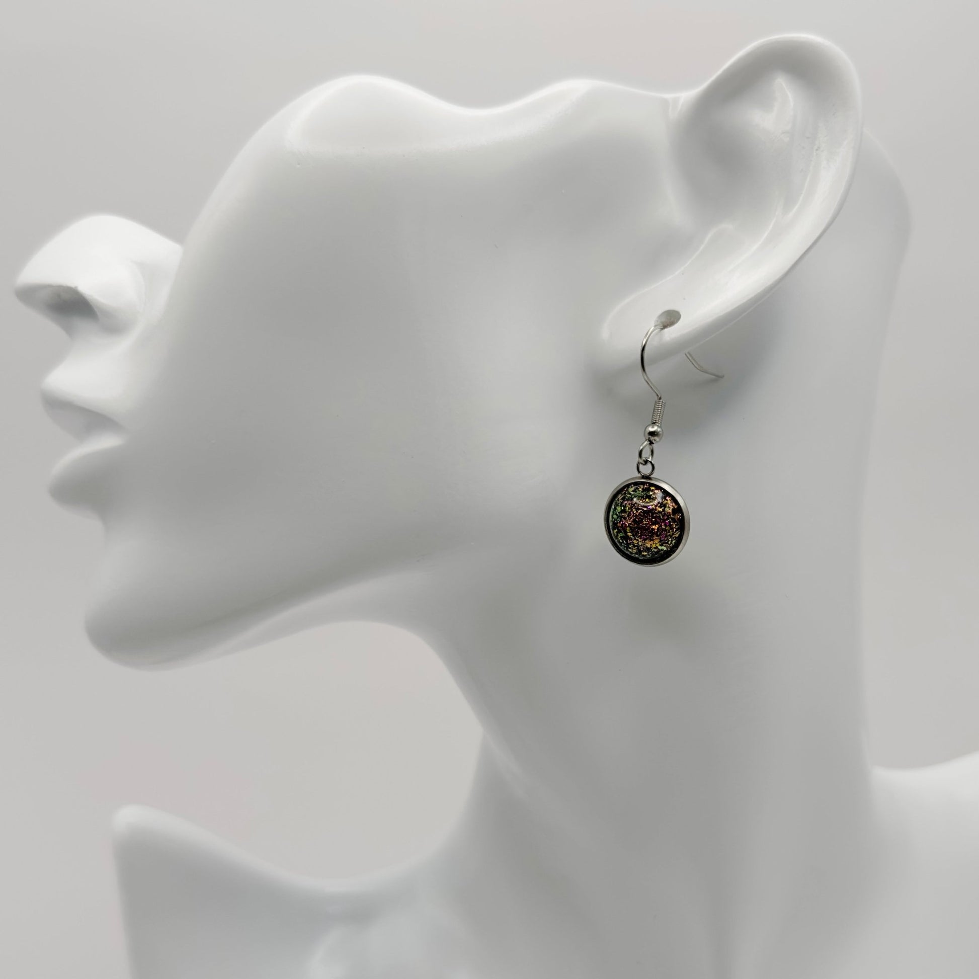 Iridescent half sphere dangles - Primacora