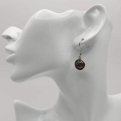 Iridescent half sphere dangles - Primacora