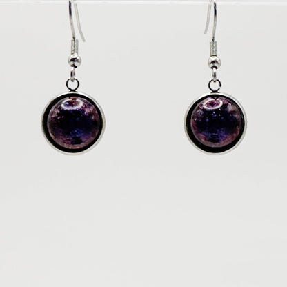 Iridescent half sphere dangles - Primacora