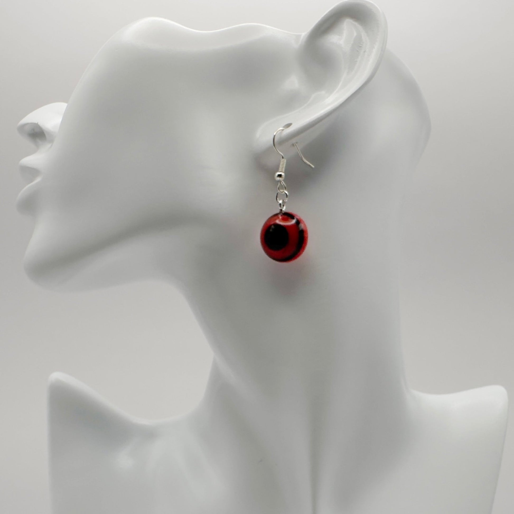 Ladybug dangle earrings - Primacora