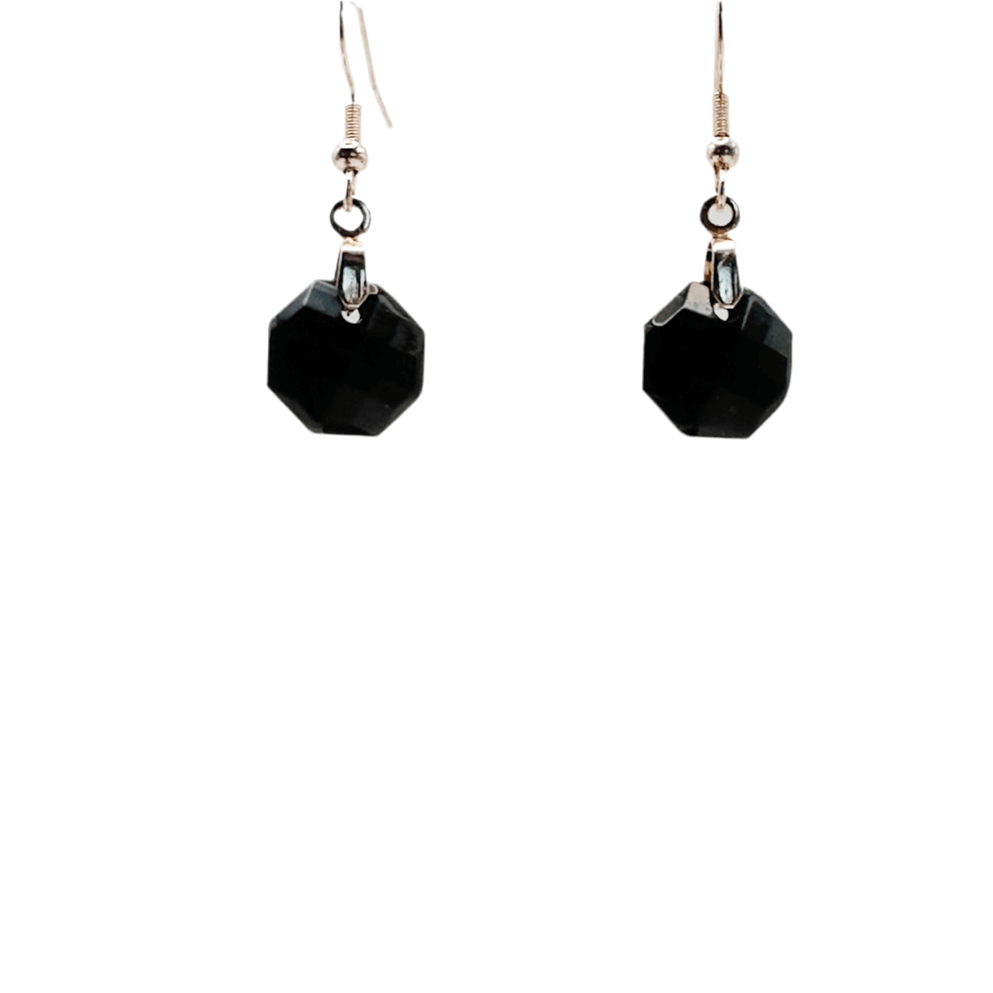 Little black gemstone earrings - Primacora