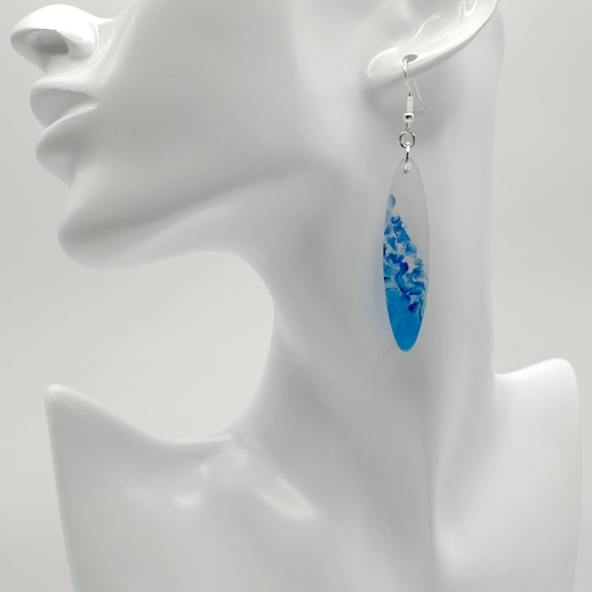 Long oval earrings - Primacora