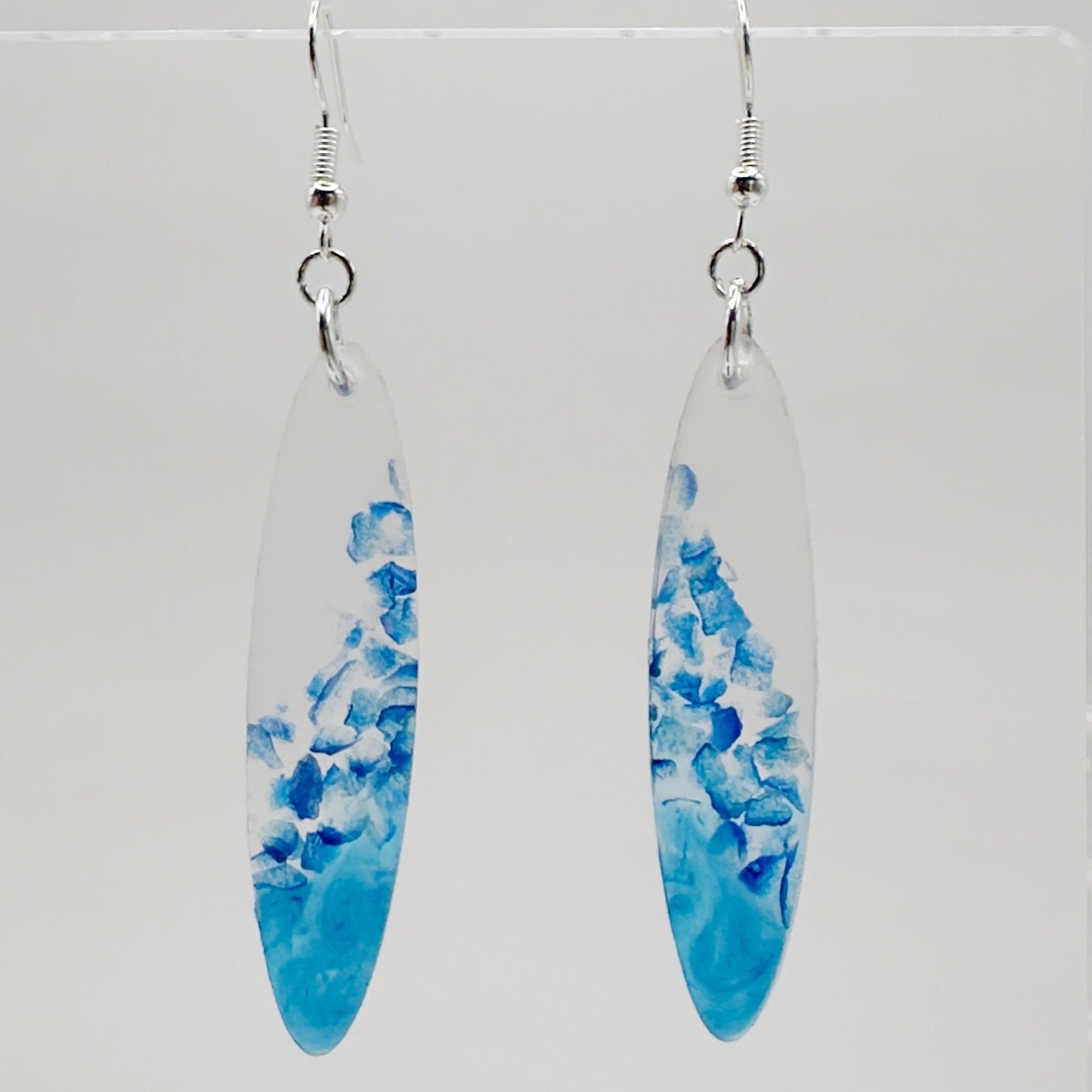 Long oval earrings - Primacora