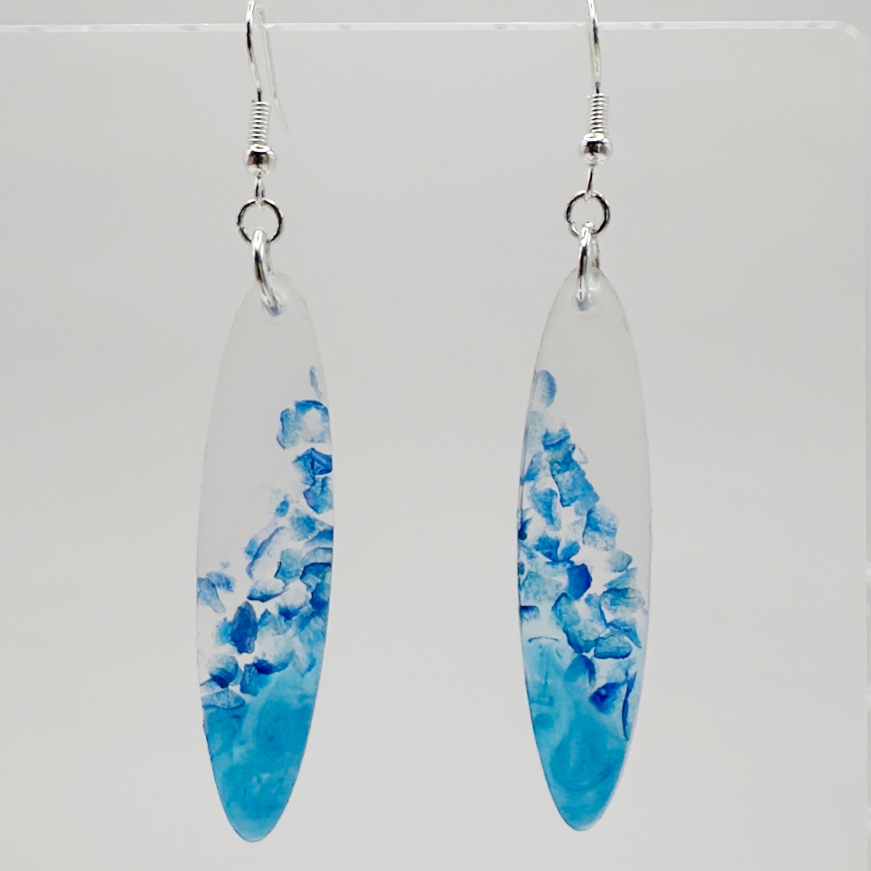 Long oval earrings - Primacora