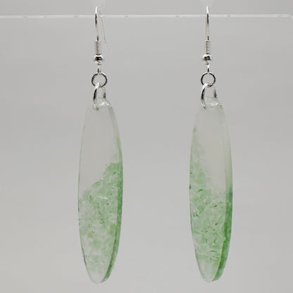 Long oval earrings - Primacora