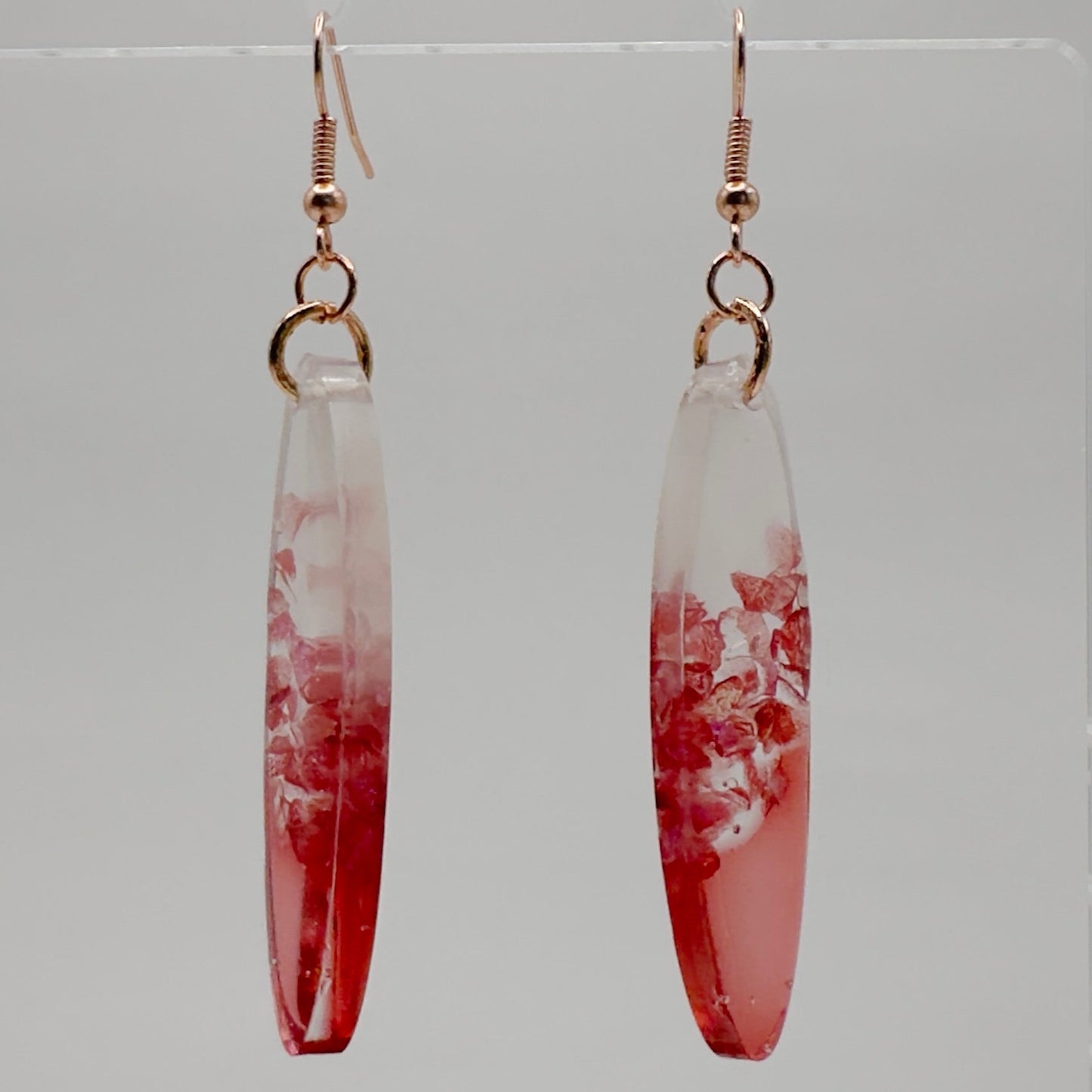 Long oval earrings - Primacora