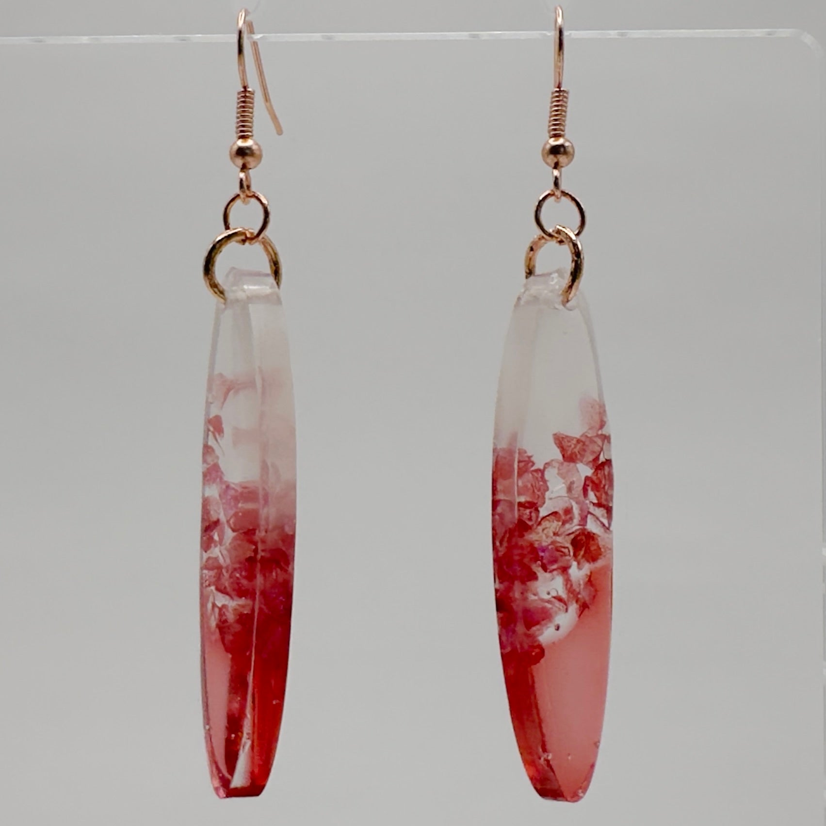 Long oval earrings - Primacora