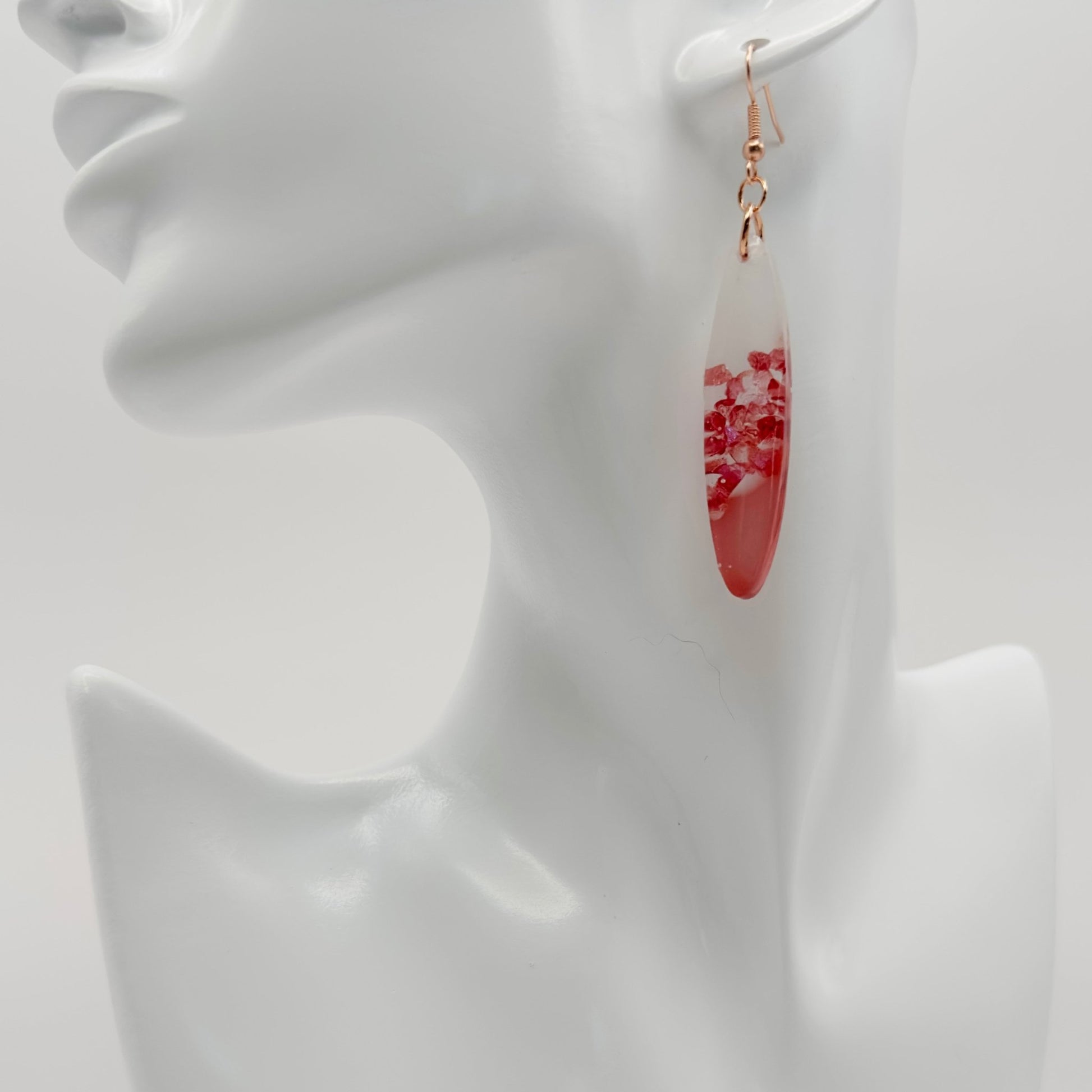 Long oval earrings - Primacora