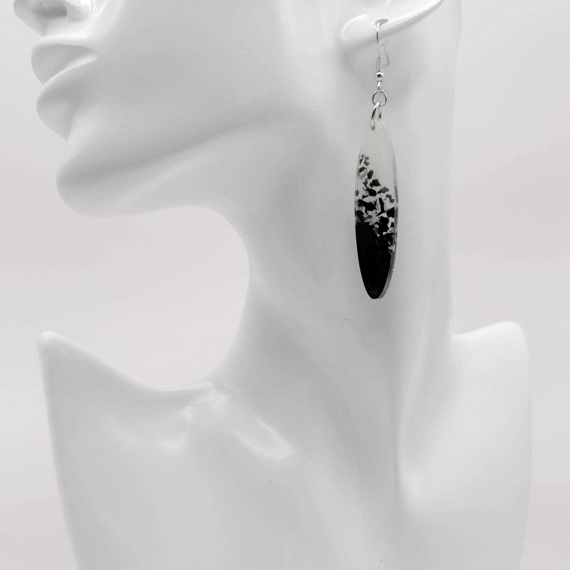 Long oval earrings - Primacora