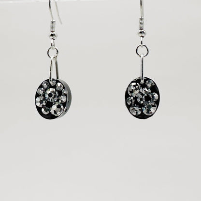 Oval bling earrings - Primacora