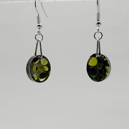 Oval bling earrings - Primacora