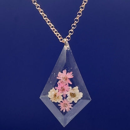 Prismatic pink necklace - Primacora