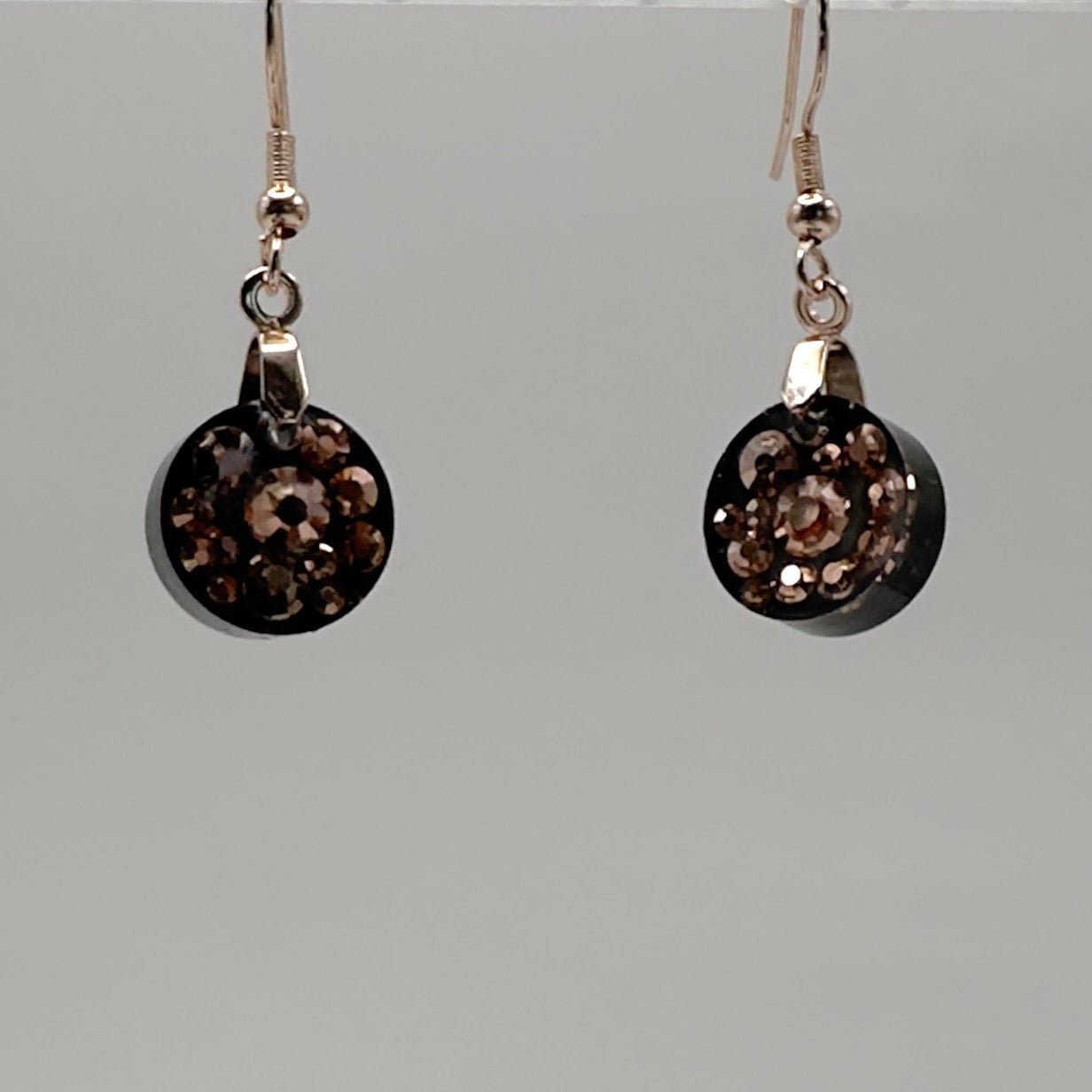 Round bling earrings - Primacora