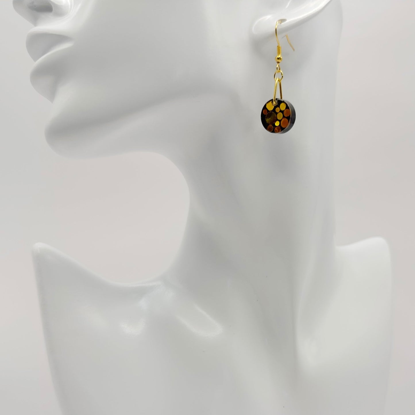 Round bling earrings - Primacora