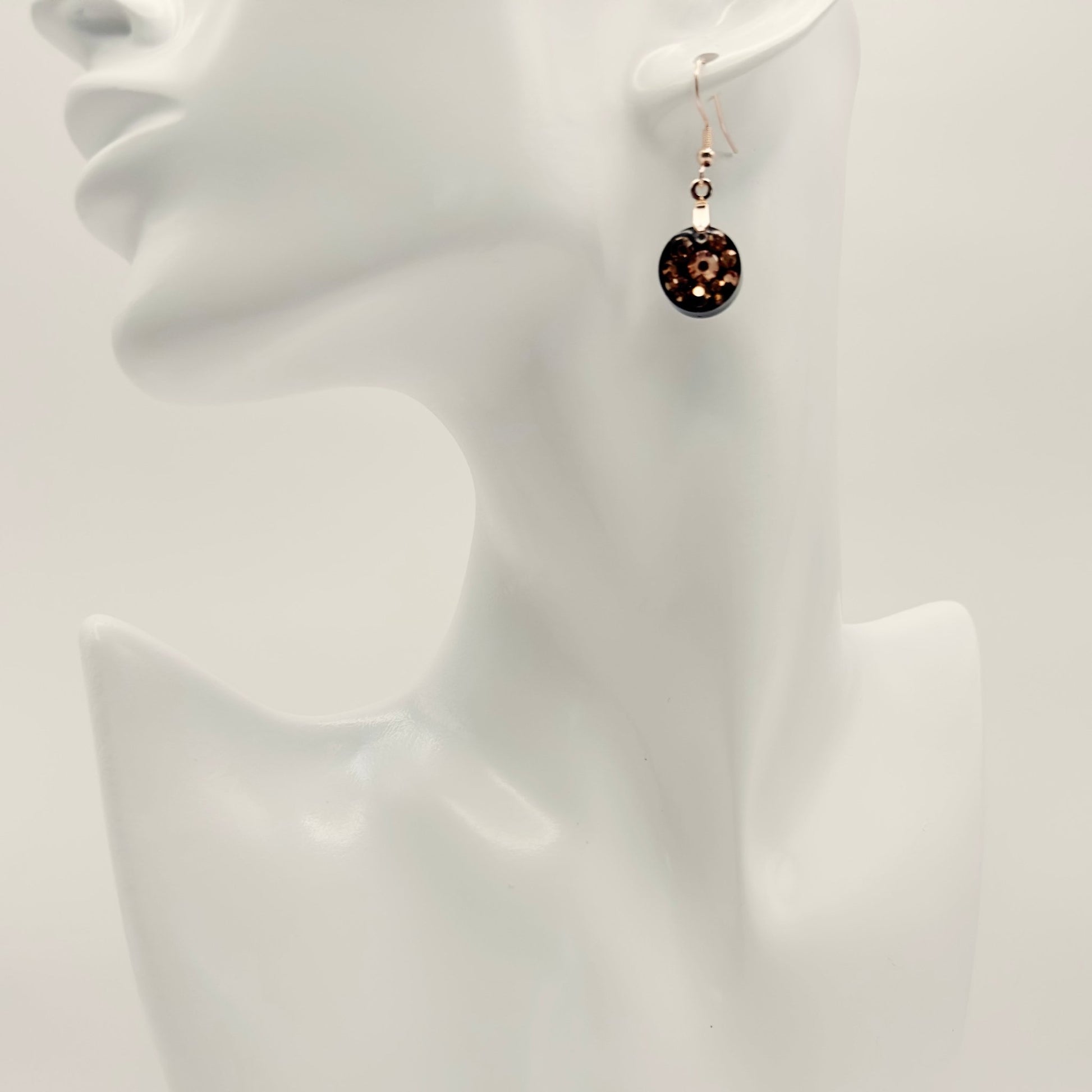 Round bling earrings - Primacora