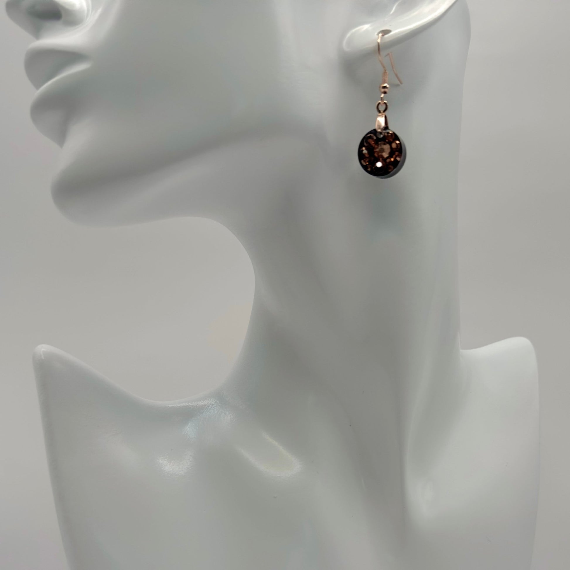 Round bling earrings - Primacora