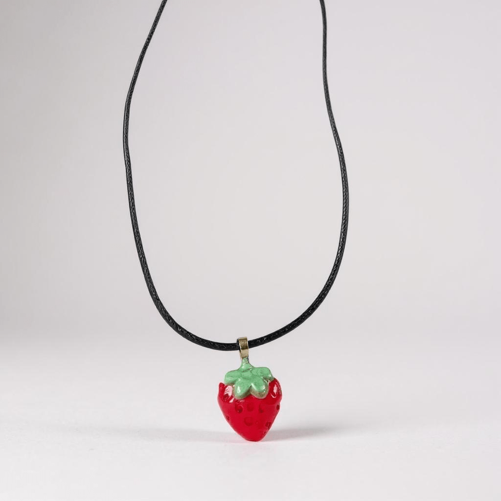 Strawberry necklace - Primacora