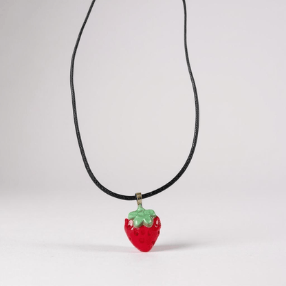 Strawberry necklace - Primacora