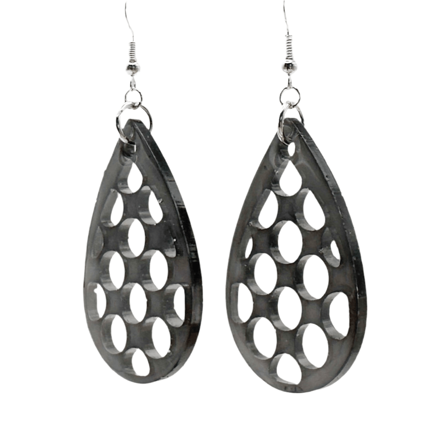 Transparent polka dots earrings - Primacora
